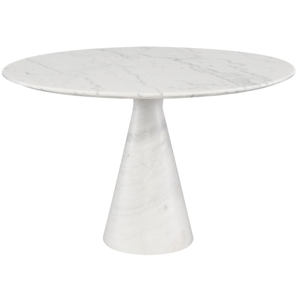Nuevo HGNA585 CLAUDIO DINING TABLE in WHITE
